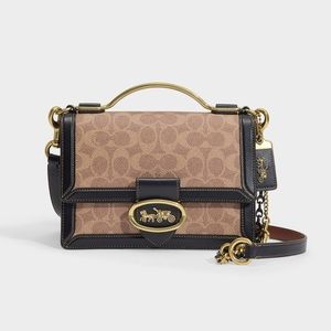 COACH Riley Too Handle 22 In Signature Canvas